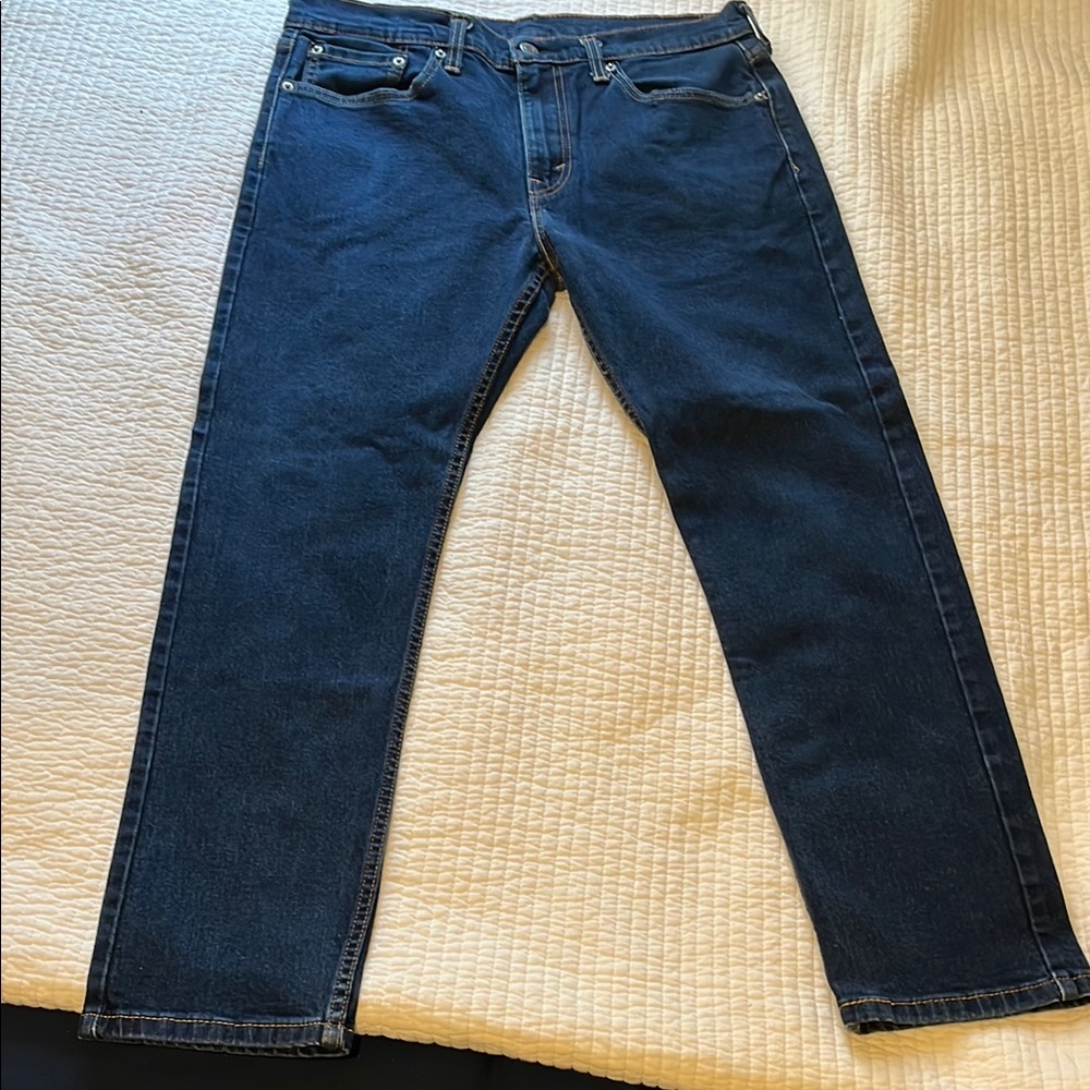 Levi's Blue Straight Jeans Classic Denim Style